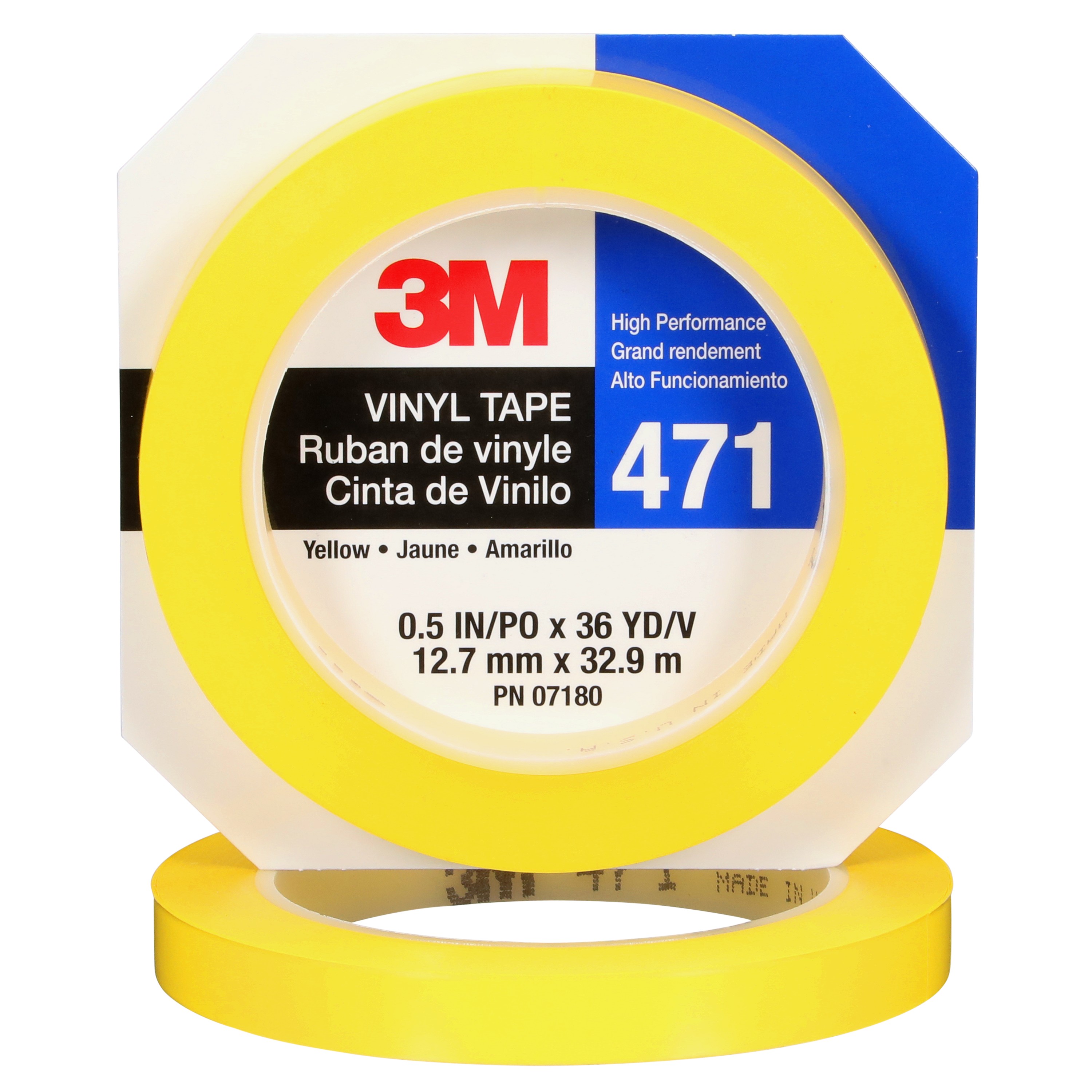 471 IW-YELLOW-1/2"X36YD 471 IW-YELLOW-1/2"X36YD