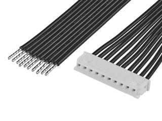 2196791100 - Micro-Latch-to-Pigtail Off-the-Shelf (OTS) Cable Assembly, 2.00mm Pitch,  Tin (Sn) Plating, 50.00mm Length, 10 Circuits, Natural