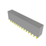 Samtec-SSQ-113-01-S-D-LL Connector Headers and PCB Receptacles Conn Socket Strip SKT 26 POS 2.54mm Solder ST Top Entry Thru-Hole Bulk