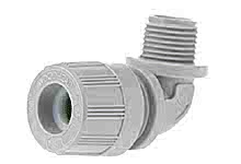 1300980066 - MAX-LOC Strain Relief Cord-Sealing Grip, 1/2" NPT, 90° Angle Male, Cable Diameter 7.93-9.53mm (.312-.375") 1300980066 - MAX-LOC Strain Relief Cord-Sealing Grip, 1/2" NPT, 90° Angle Male, Cable Diameter 7.93-9.53mm (.312-.375")