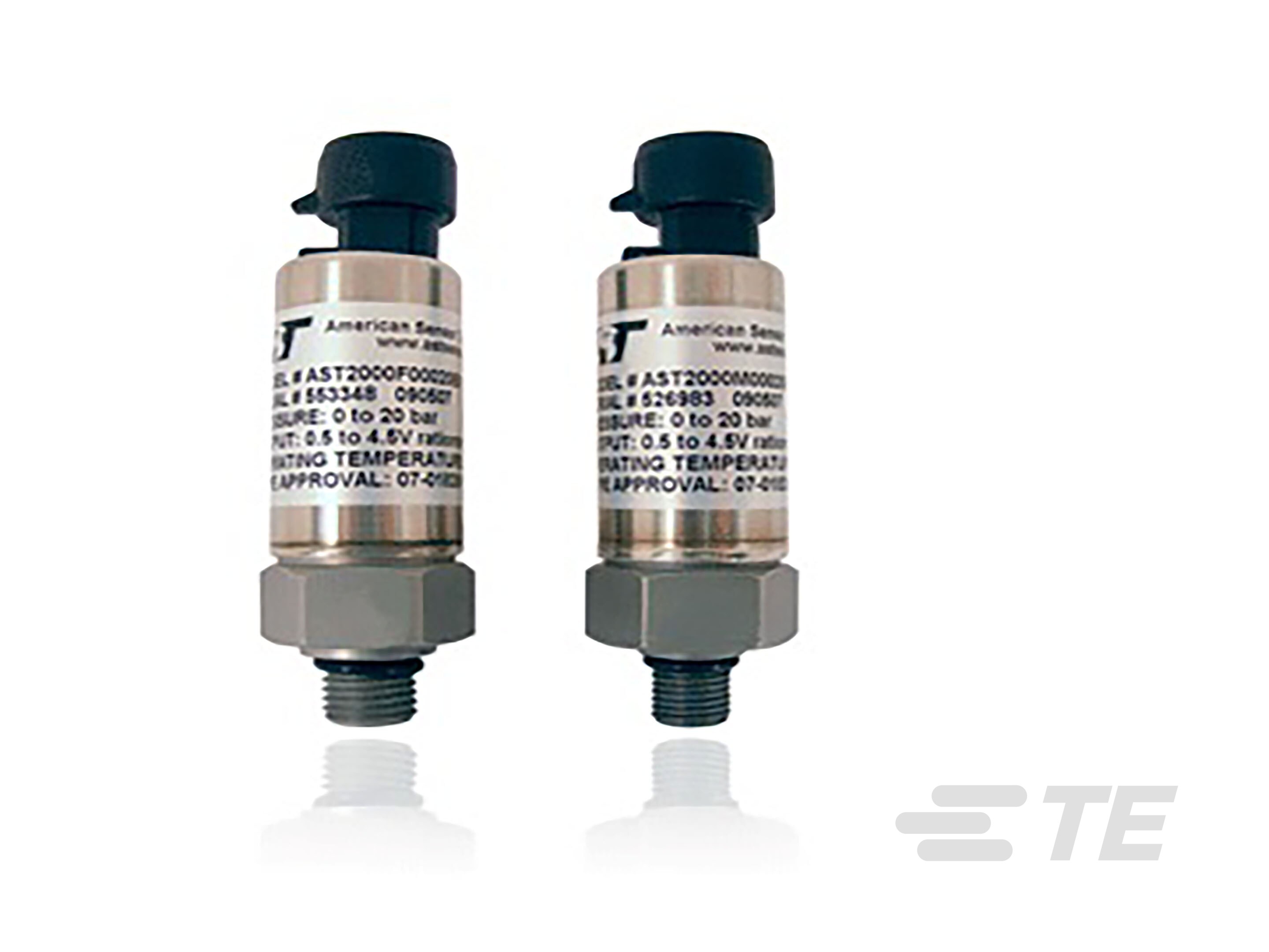 448 BAR, 3/8-24UNF Male, 0.5-4.5V ratiom-11100570-00