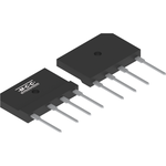Micro Commercial Components-GBJ1510-BP Bridge Rectifiers Diode Rectifier Bridge Single 1KV 15A 4-Pin(4+Tab) Case GBJ Box