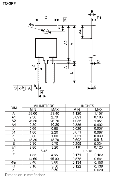 Product dimension image
