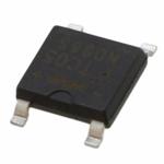 onsemi-MDB6S Bridge Rectifiers Diode Rectifier Bridge Single 600V 1A 4-Pin Micro DIP SMD T/R