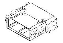 511120230 - 2.50mm Pitch Wire-to-Wire Plug Housing, with Optional Panel Mount, Panel  Mount, 2 Circuits