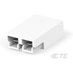 TE Connectivity-54483-2 Connector Discrete Wire Housing Conn Housing RCP 2 POS 7.92mm Crimp ST Cable Mount Natural Bag