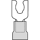 Molex-0190990013 Connector Terminals Snap Spade Tongue Terminal 18-22AWG Copper Red 22.1mm Electro Tin InsulKrimp™ Bag