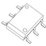 Toshiba-TLP3107A(F Solid State Relays - SSRs Solid State Relay 25mA 1.8V DC-IN 4A 60V AC/DC-OUT 6-Pin SOP Tube