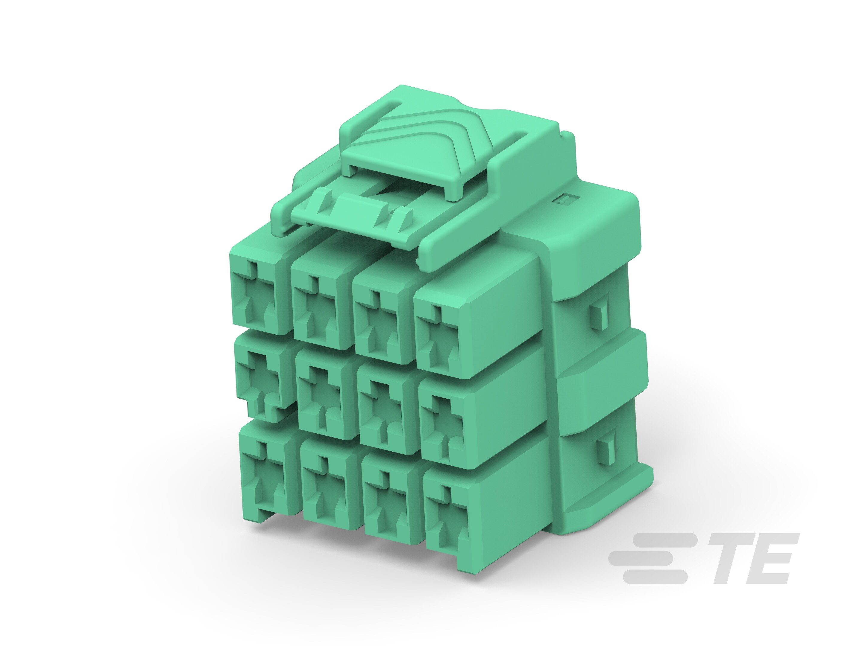 PTL 3X4 PLUG HSG GLW WIRE KEY C GRN-7-2232357-4