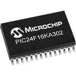Microchip Technology-PIC24FV16KA302-I/SO Microcontrollers - MCUs MCU 16-bit PIC RISC 16KB Flash 2.5V/3.3V/5V 28-Pin SOIC W Tube