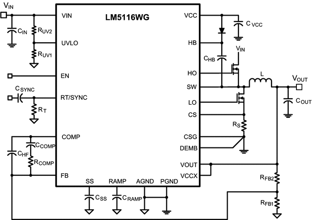 LM5116WG product image