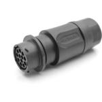 Amphenol-RTS1BS14N12S03 Connector Circular Conn Circular SKT 12 POS Crimp ST Cable Mount 12 Terminal 1 Port Box