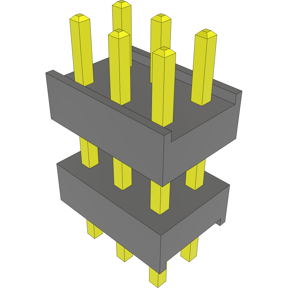 Samtec-DW-03-08-TM-D-310 Connector Headers and PCB Receptacles Conn Board Stacker HDR 6 POS 2.54mm Solder ST Top Entry Thru-Hole Bulk Samtec-DW-03-08-TM-D-310 Connector Headers and PCB Receptacles Conn Board Stacker HDR 6 POS 2.54mm Solder ST Top Entry Thru-Hole Bulk