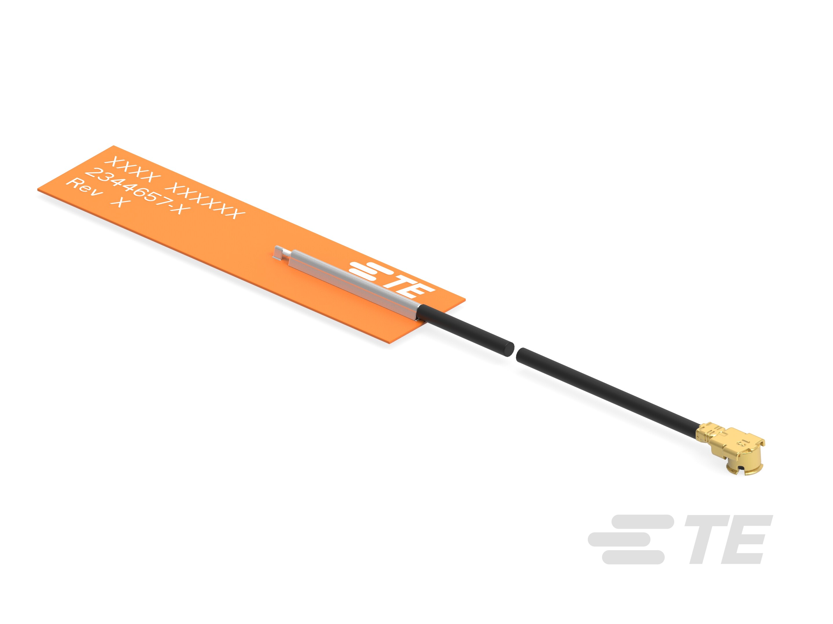 FPC ANTENNA, MHF4, 150mm, Wi-Fi TRIPLE-2344657-7