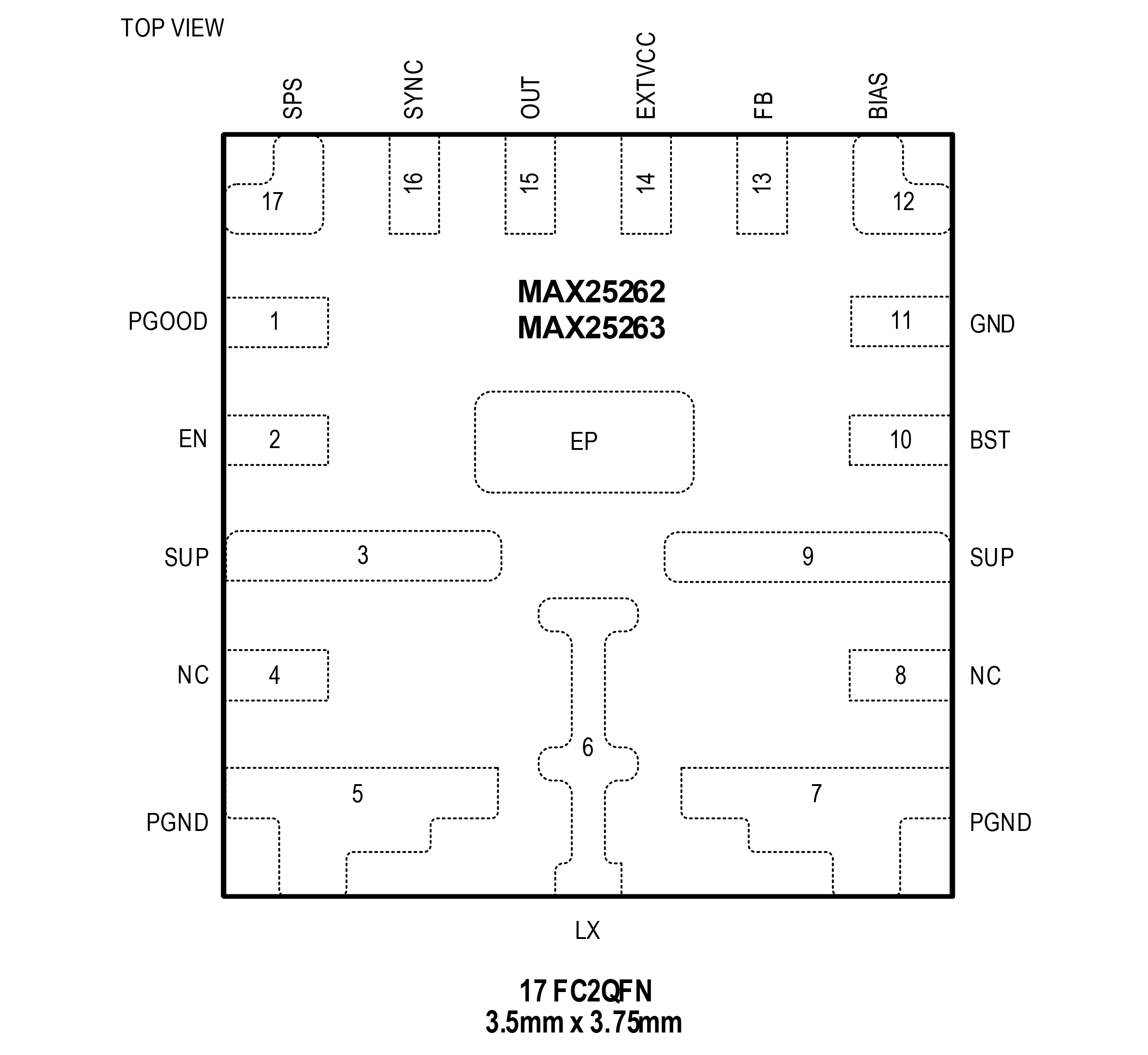 MAX25262 product image