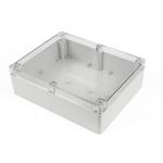 Hammond Manufacturing-1554Y2GYCL  Clear/Light Gray Polycarbonate Wall Mount Watertight Enclosure