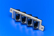 1061143200 - EMI MPO Adapter, Quad Pack, Metal Body, Screw Mount Style
