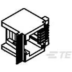 TE Connectivity-100860-1 Connector Telephone and Telecom Conn RJ-25 F 6 POS 1.02mm Solder ST SMD 6 Terminal 1 Port Cat 3 T/R