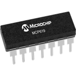 Microchip Technology-MCP619-I/P Operational Amplifiers - Op Amps Op Amp Quad Micropower Amplifier R-R O/P 5.5V 14-Pin PDIP Tube